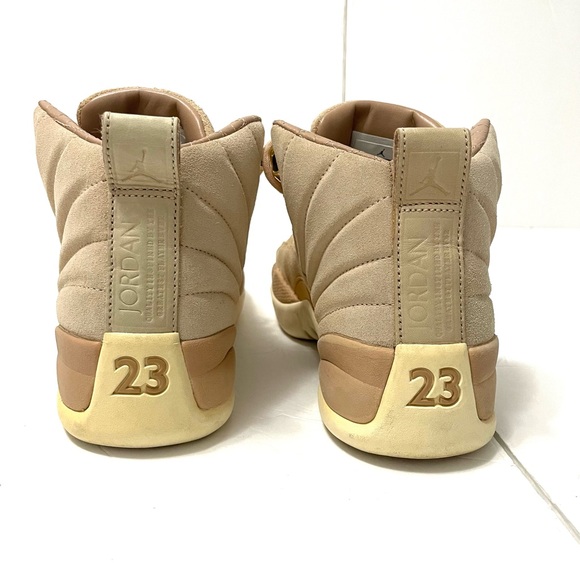 Nike Air Jordan 12 Retro Vachetta Tan AO6068 203 Size Women’s 8.5 - Picture 4 of 13